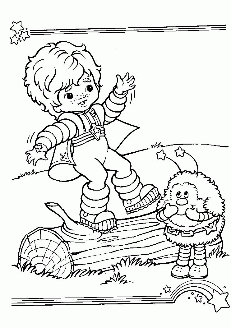 rainbow bright Colouring Pages (page 2)