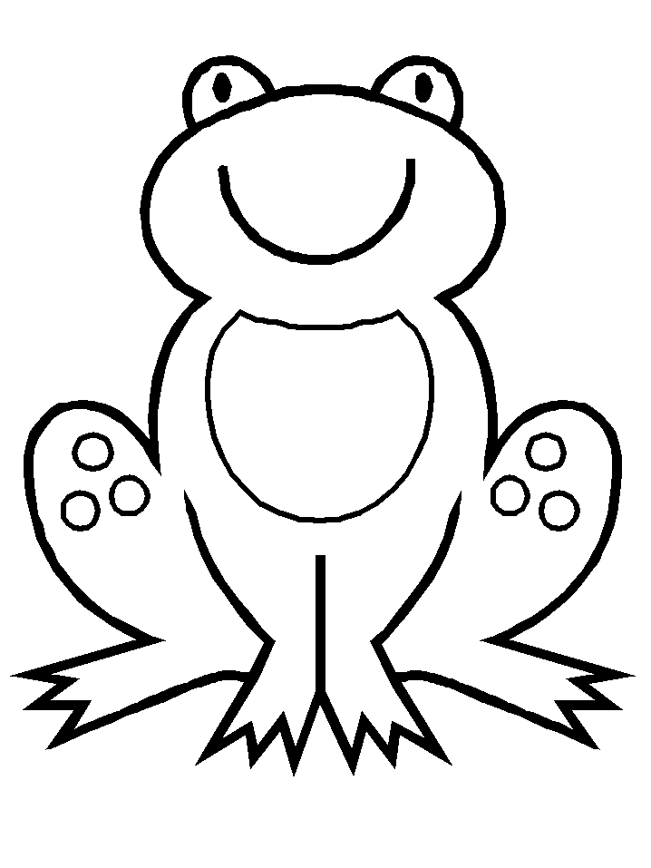 Download Frog Preschool Coloring Pages Animals Or Print Frog 