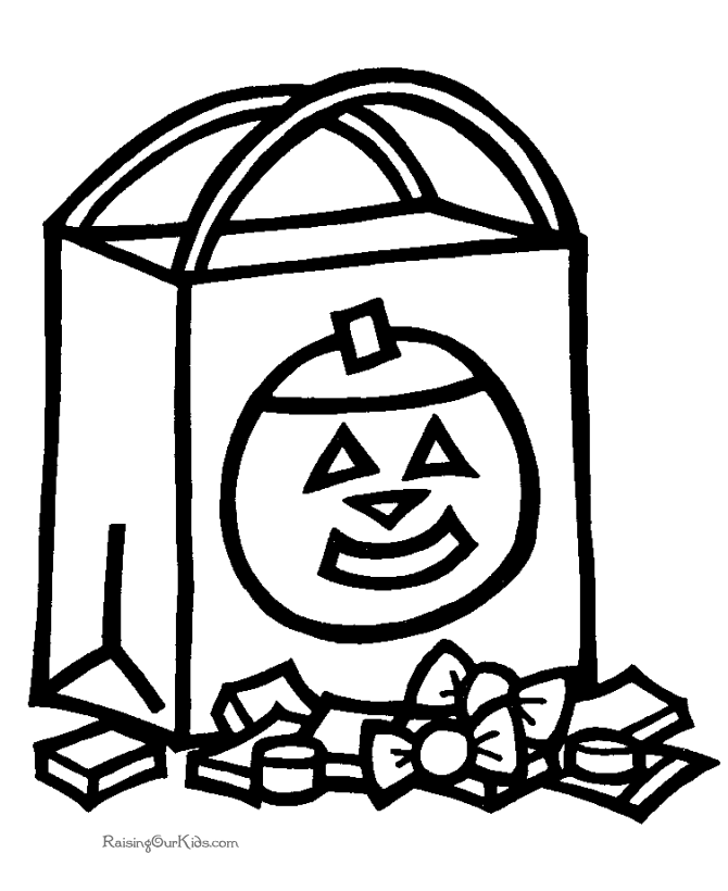 Free Halloween Coloring Pages For Preschool