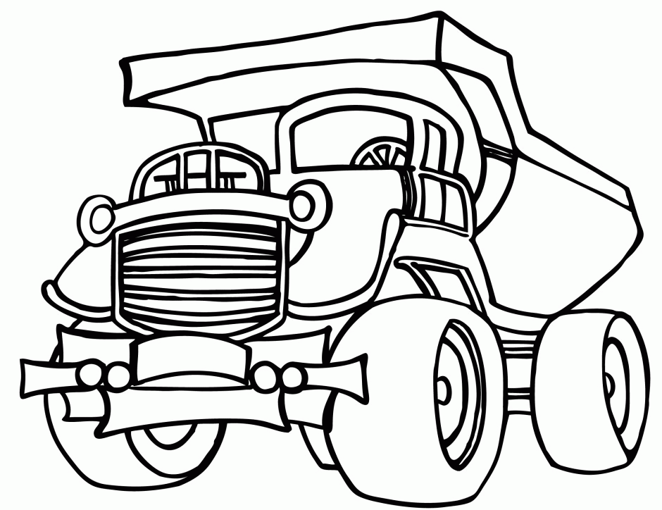 Garbage Truck Coloring Pages Truck Colouring Pages Kids Coloring 