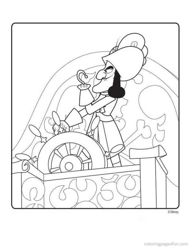 Disney Jake And The Neverland Pirates Coloring Pages - Disney 