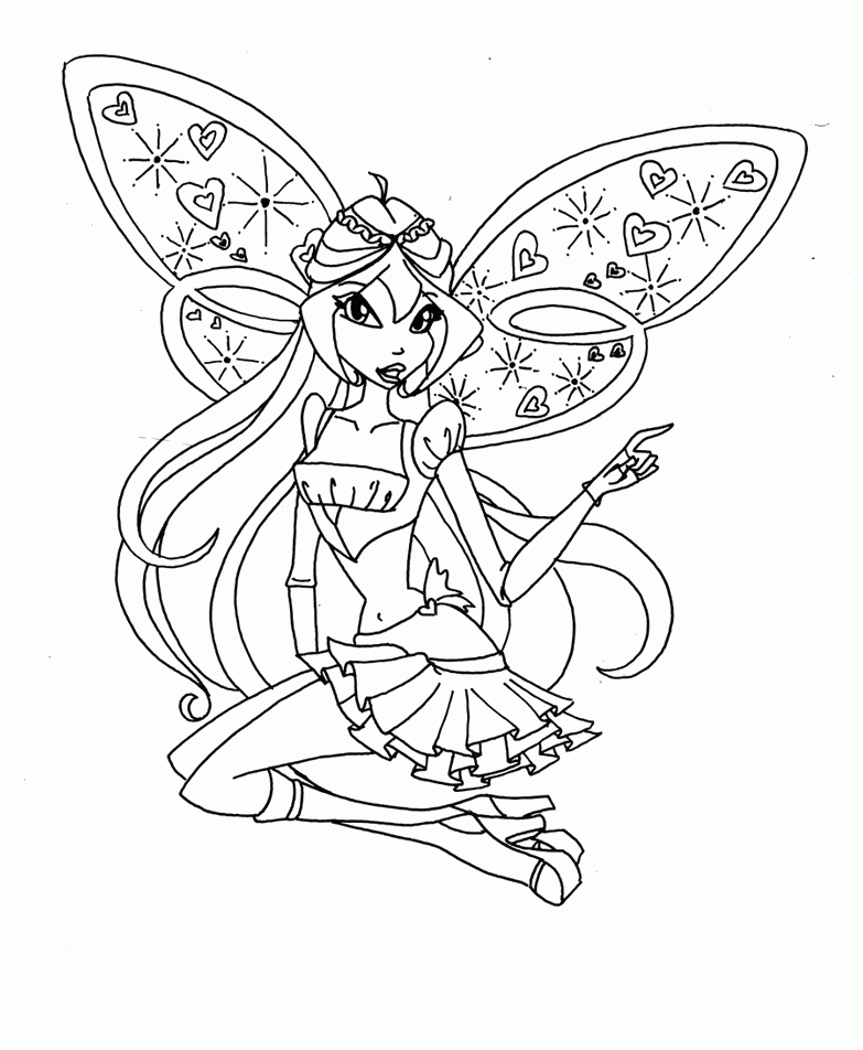 Believix Winx Club Coloring Pages - Winx Club Coloring Pages 