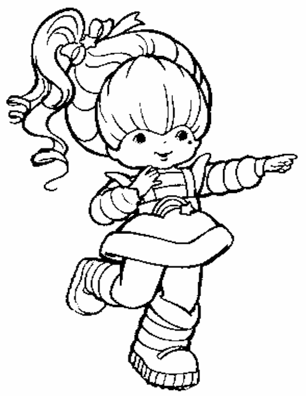 Rainbow Brite Coloring Pages - Free Printable Coloring Pages 