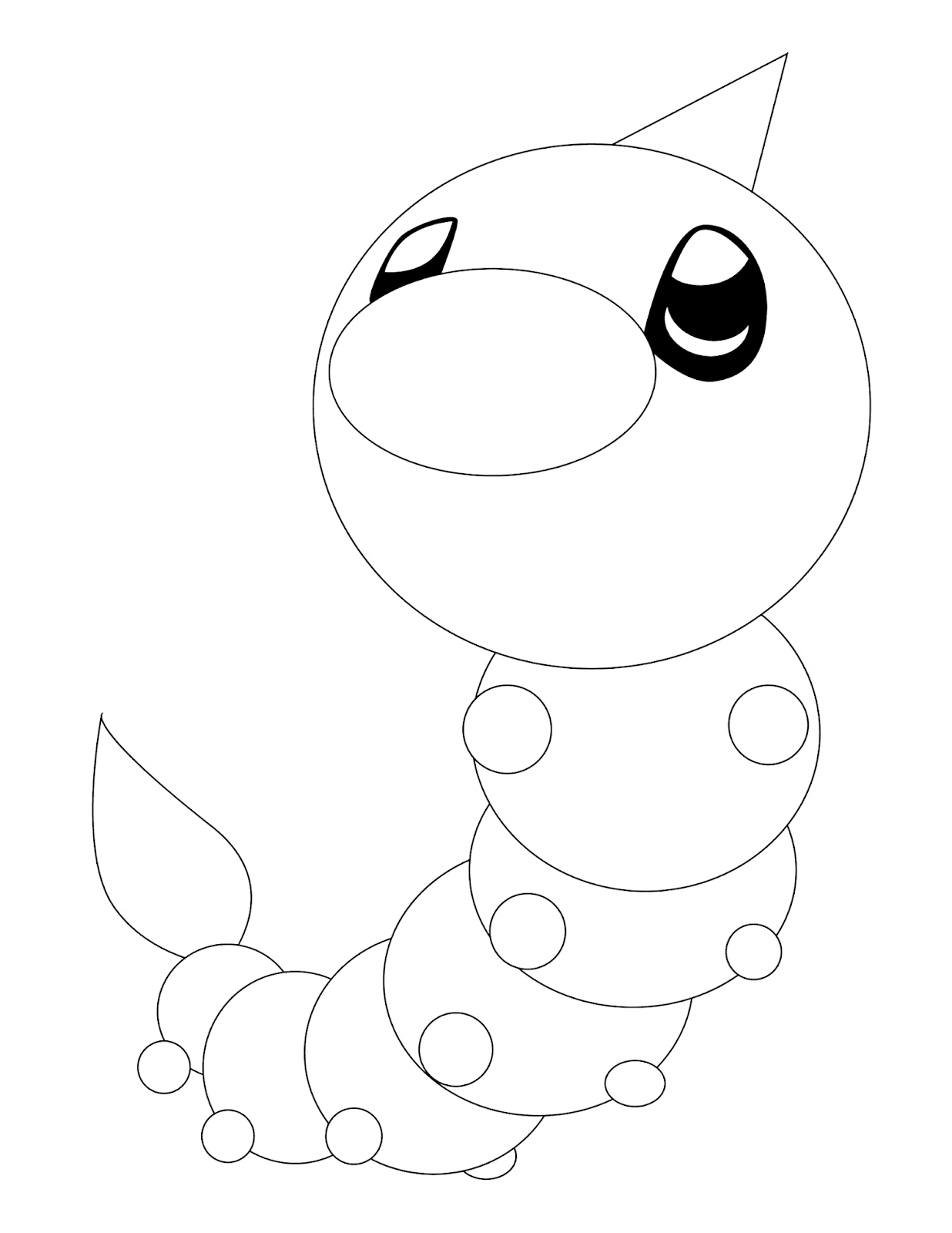 Cute Weedle Coloring Pages | Pokemon coloring, Pokemon coloring pages, Coloring  pages