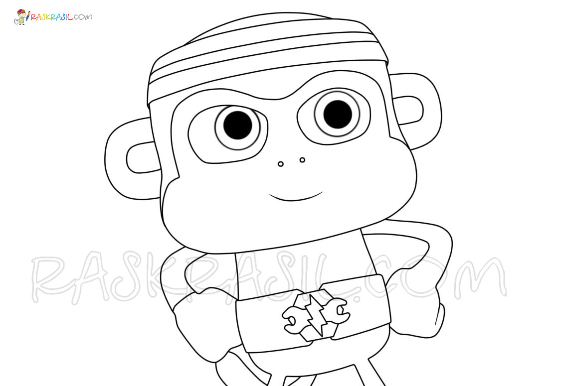 Chico Bon Bon Coloring Pages | Free ...