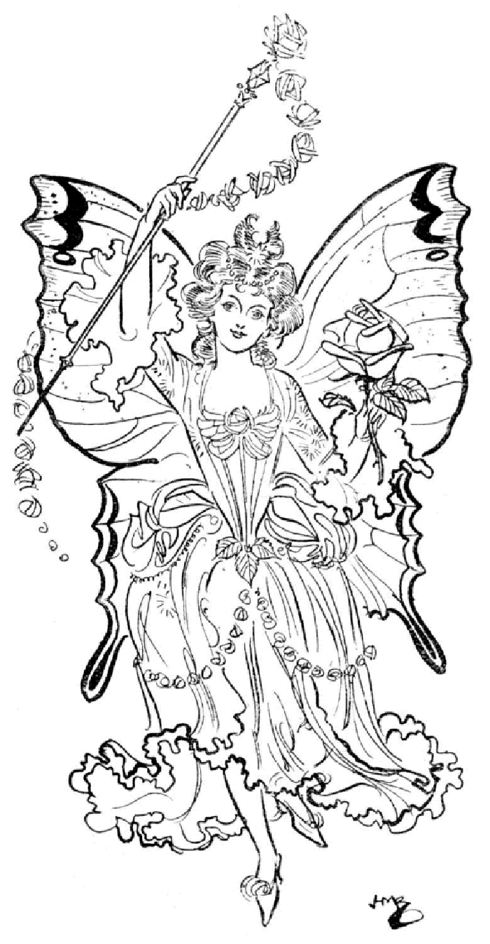 Fairy coloring pages for adults to download and print for free