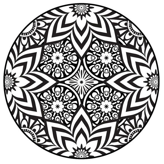 Mandala Coloring Pages for Adults & Kids - Happiness is Homemade