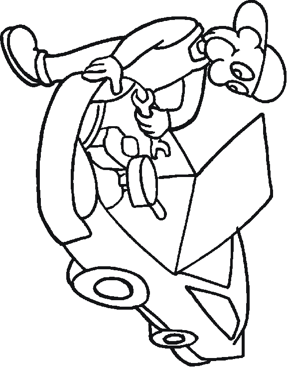 Free Transportation Coloring Pages from SherriAllen.com