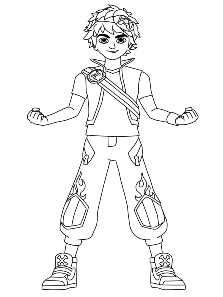 Zak Storm Coloring Pages - Coloring pages for Kids