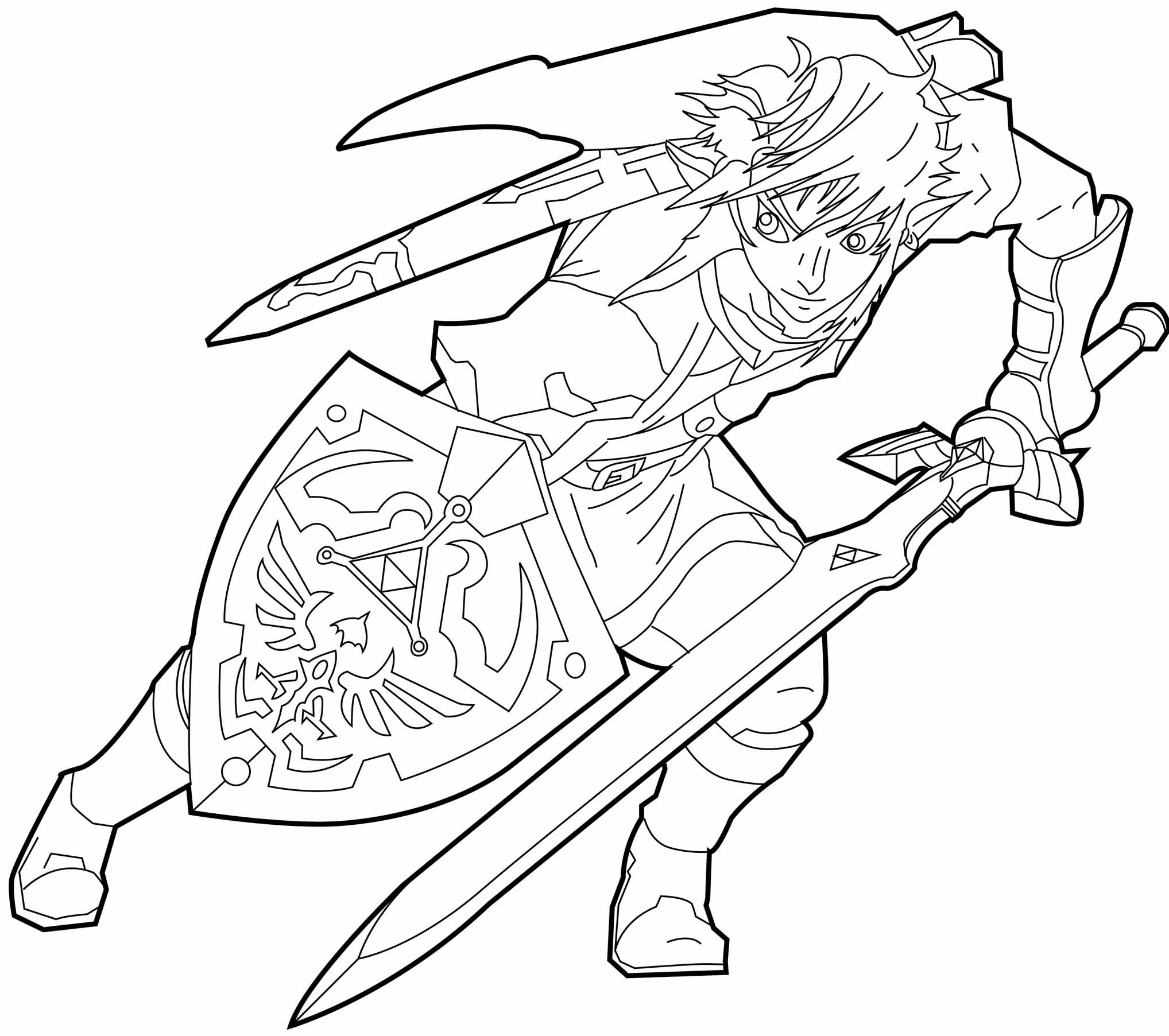 Legend of Zelda Coloring Pages - Get ...