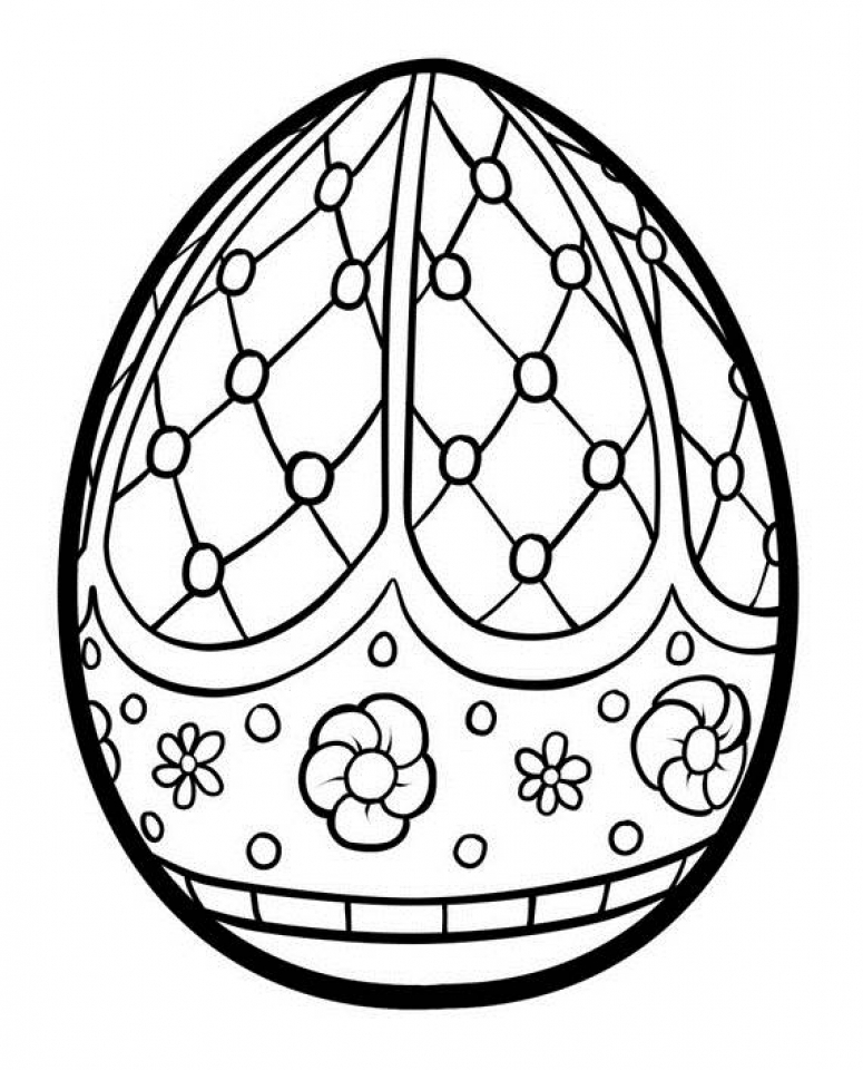 Get This Adults Printable Easter Egg Coloring Pages 87903 !