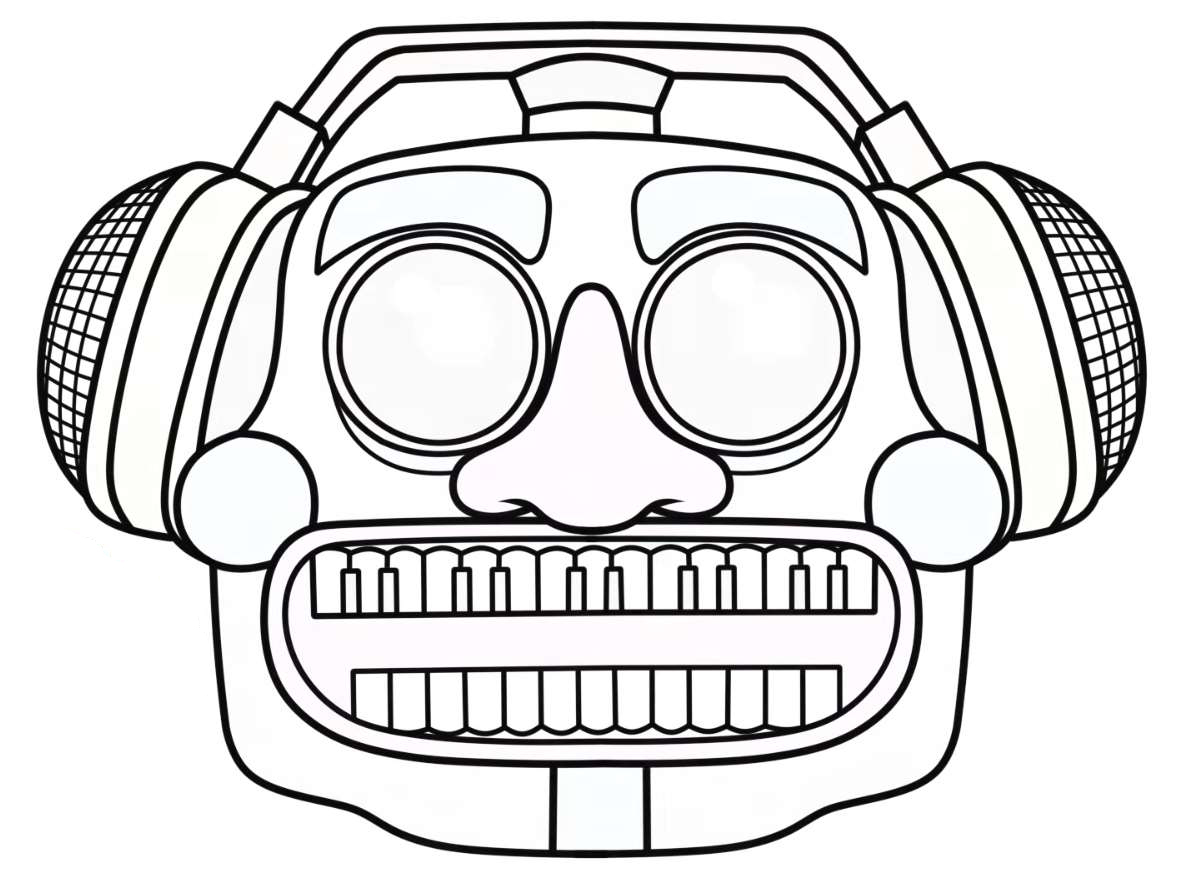 Fnaf 9 Security Breach Coloring Pages ...