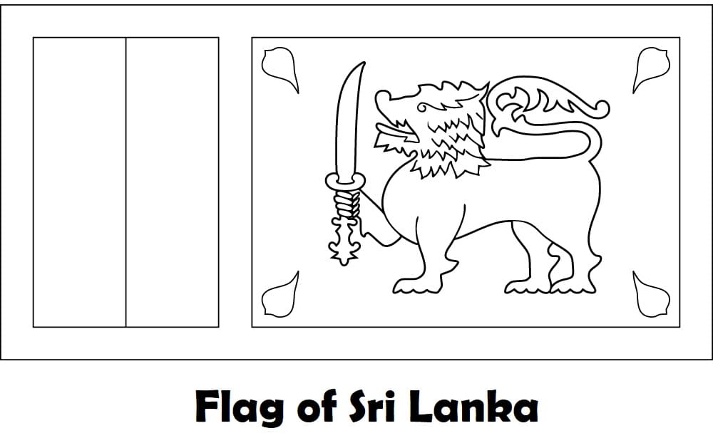 Sri Lanka coloring pages - ColoringLib