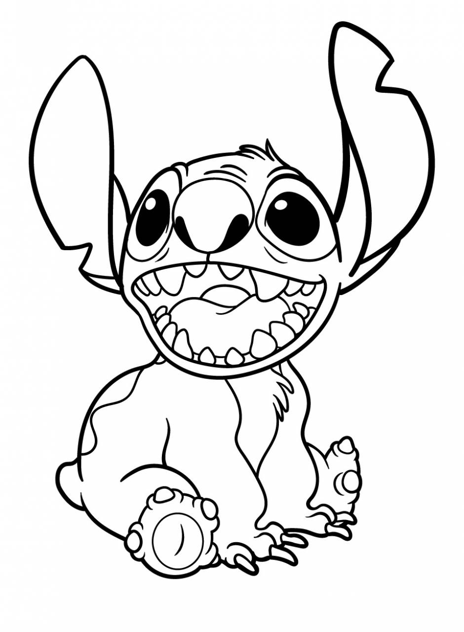 Stitch Coloring Pages - Free Printable Pages for Kids