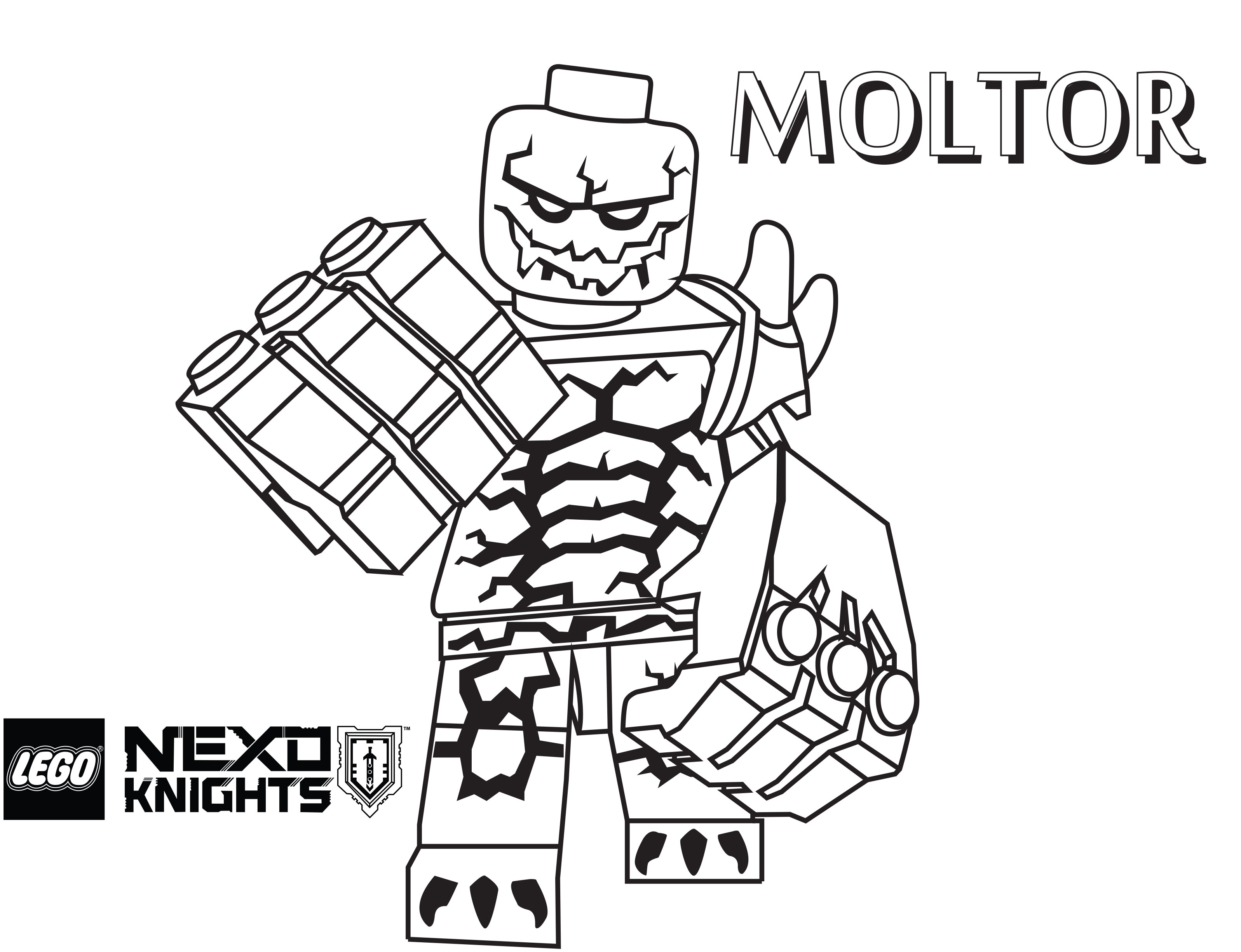LEGO Nexo Knights Coloring Pages ...
