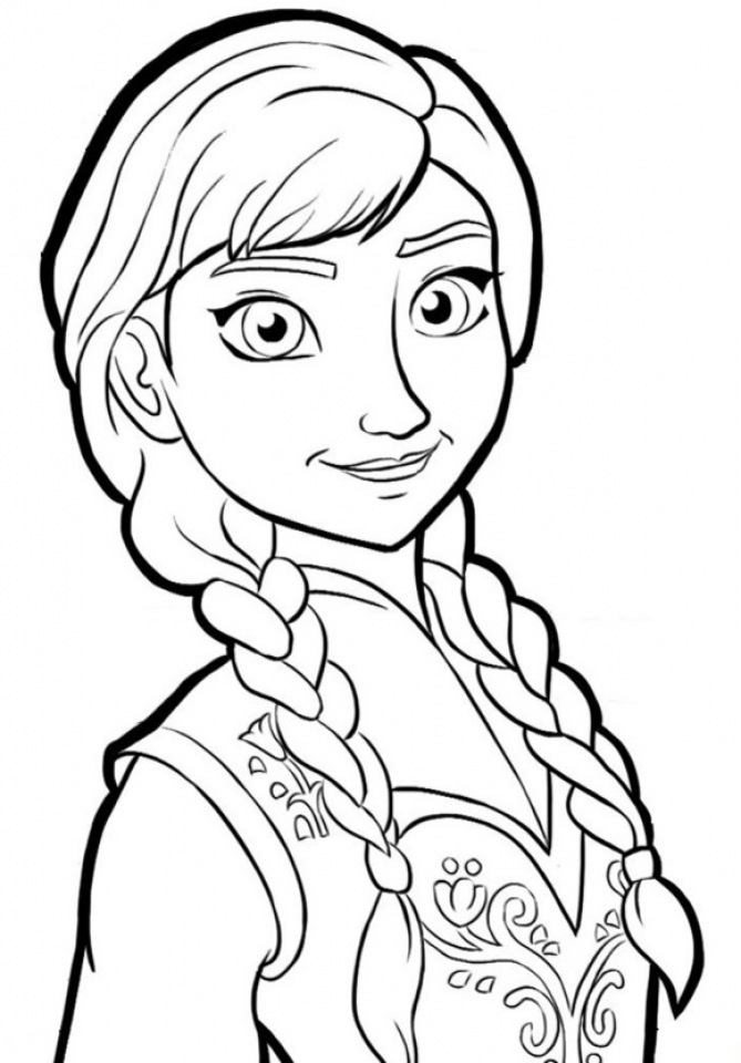 Get This Disney Frozen Coloring Pages Princess Anna 22174 !