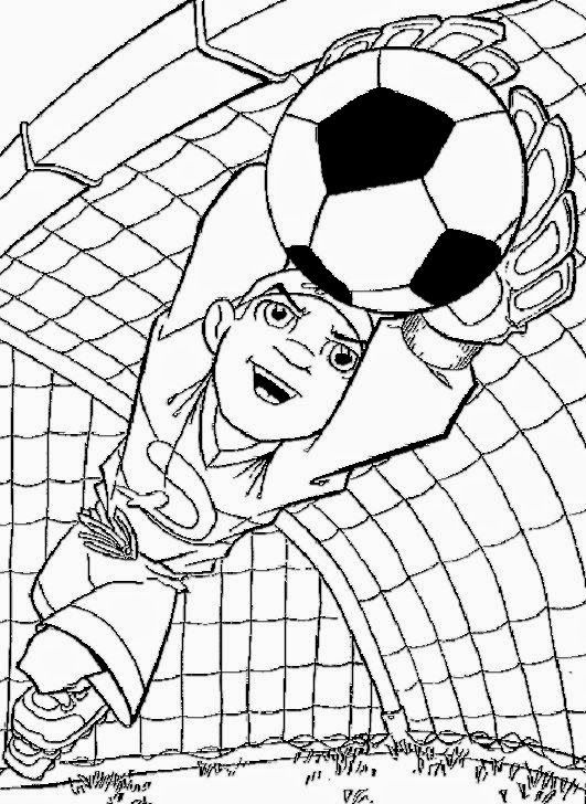 Soccer Coloring Sheets | Free Coloring Sheet