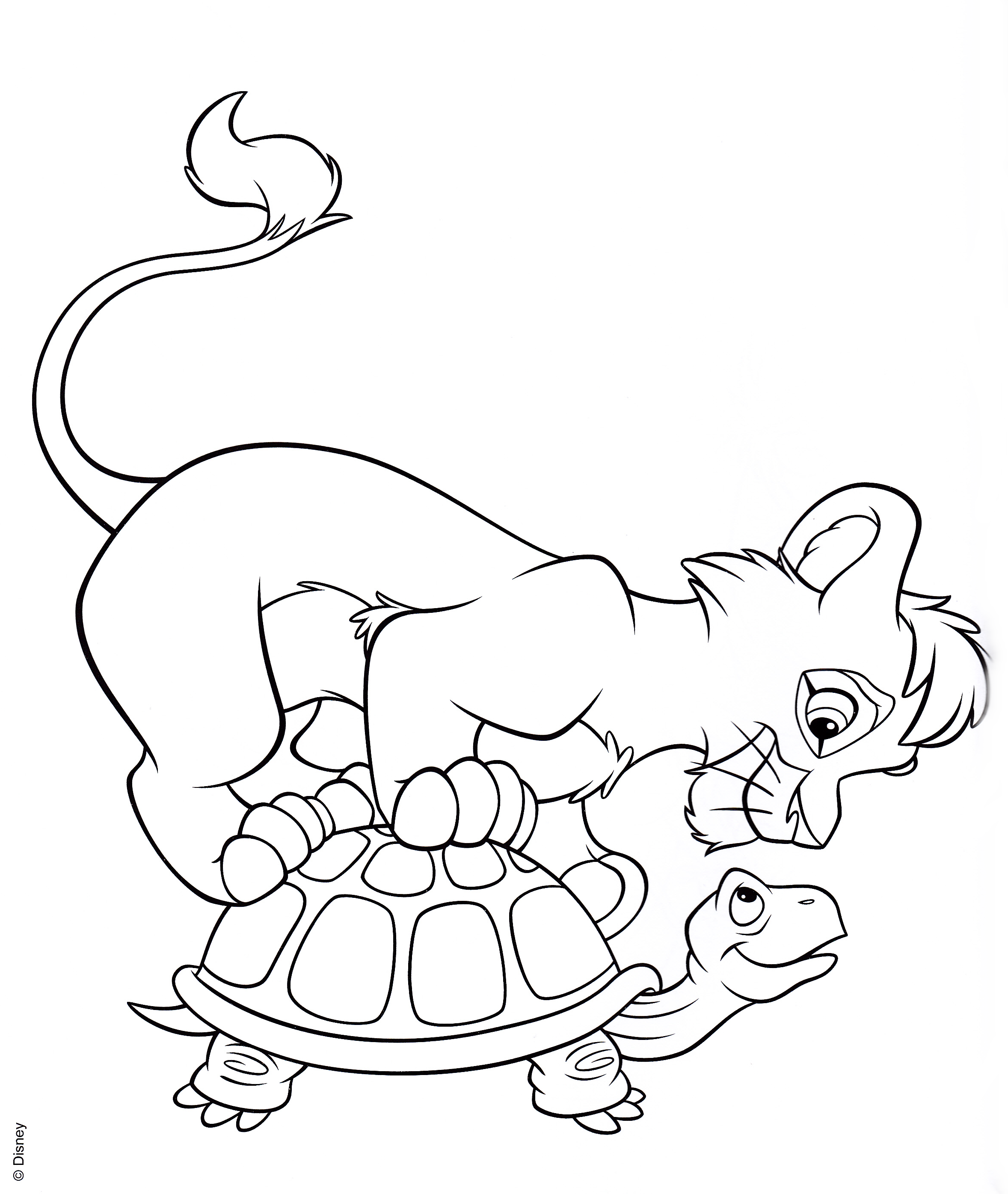 Walt Disney Coloring Pages – Kovu - Walt Disney Characters foto (40245210)  - Fanpop