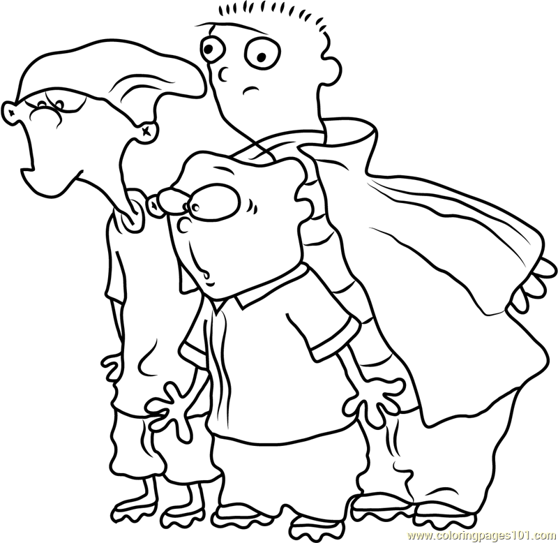 Ed, Edd n Eddy Coloring Page for Kids - Free Ed, Edd n Eddy Printable Coloring  Pages Online for Kids - ColoringPages101.com | Coloring Pages for Kids