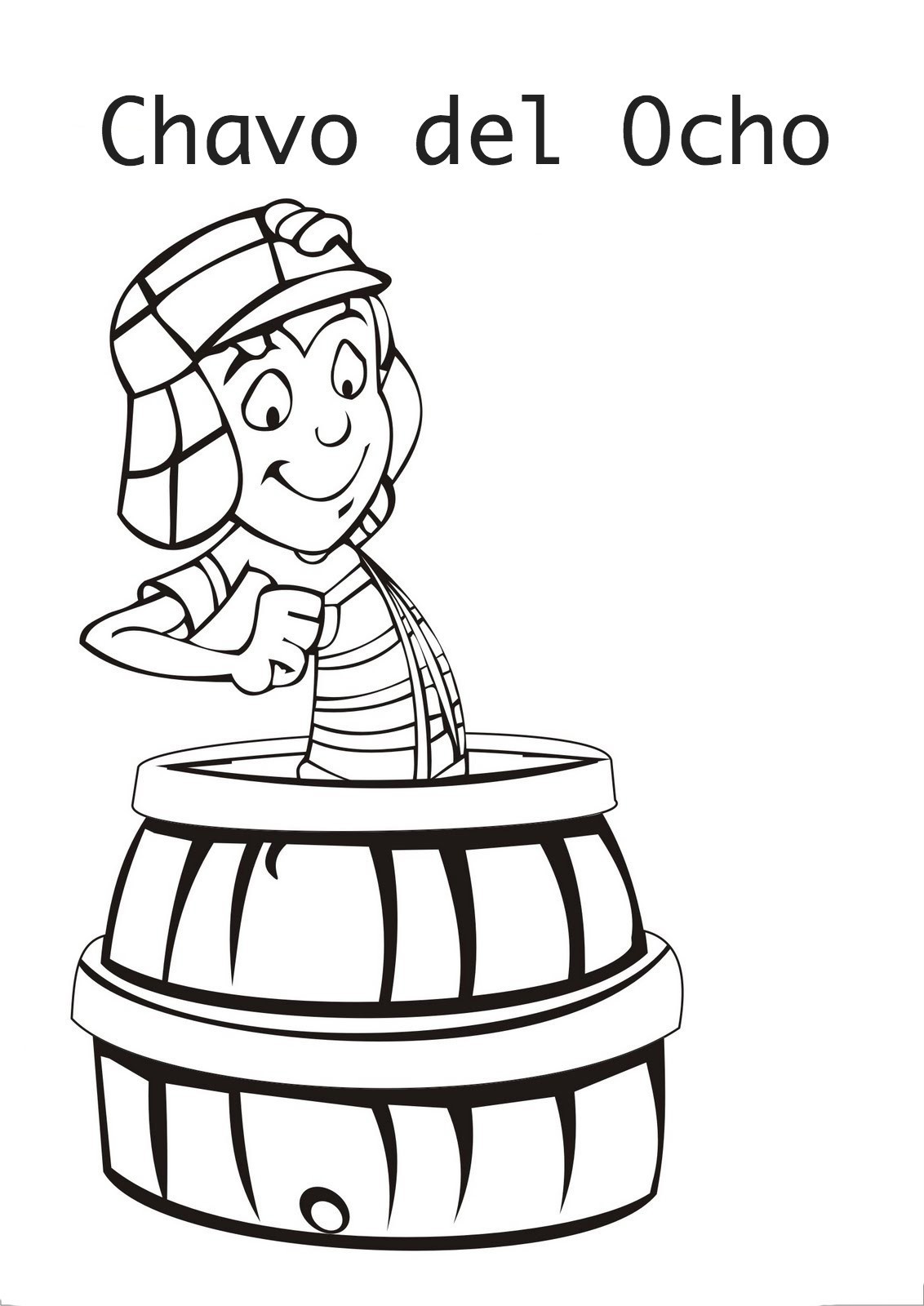 Chavo del ocho coloring pages | Coloring pages chavo | Coloring Pages