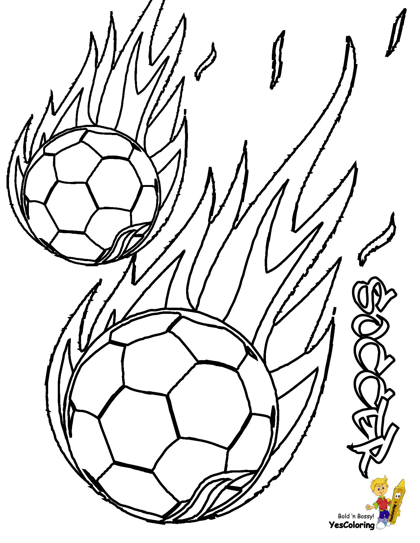Juggler Soccer Coloring Pages Free | 249 FIFA | Futbol | World Cup