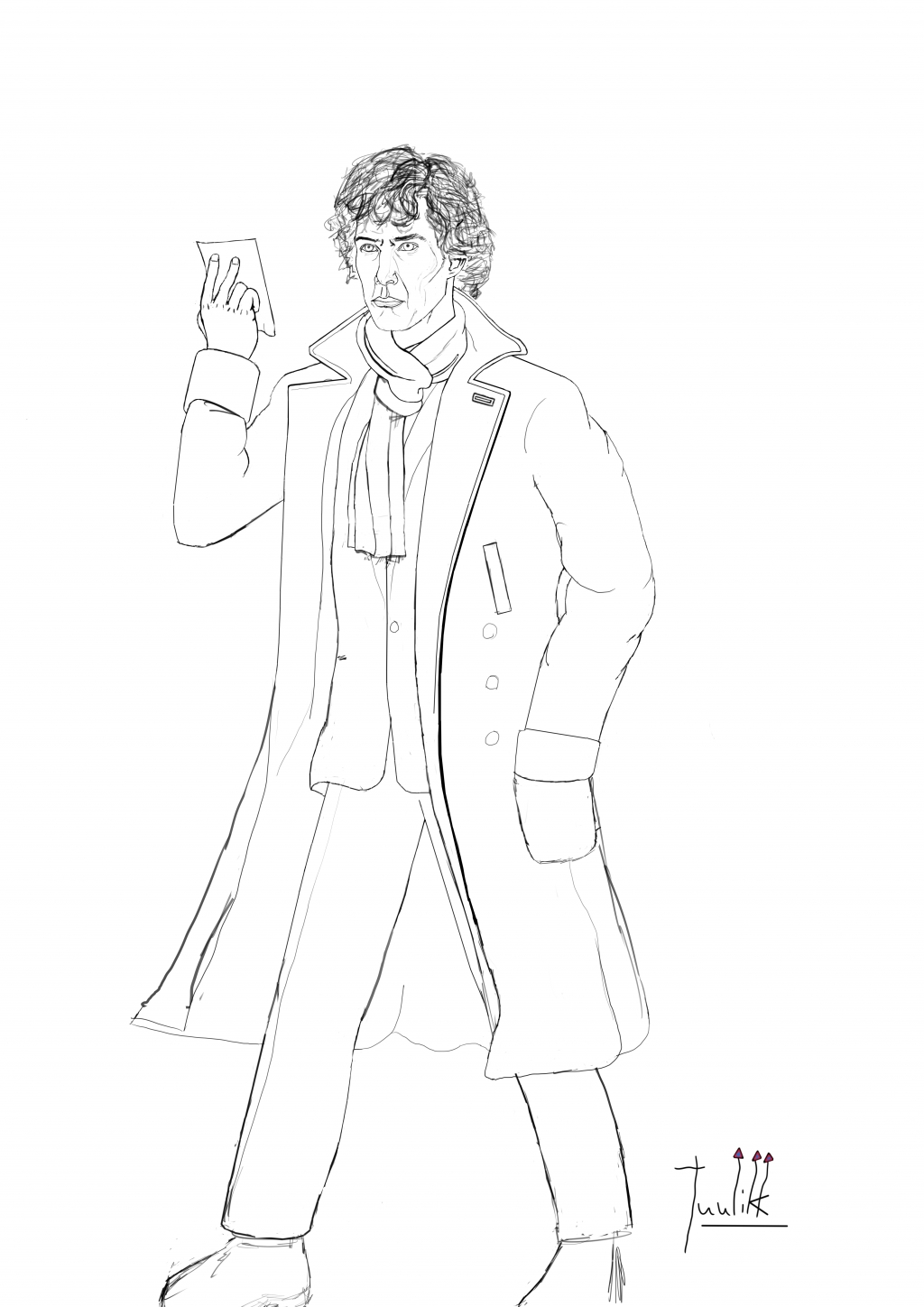 Sherlock #9 (TV Shows) – Printable coloring pages