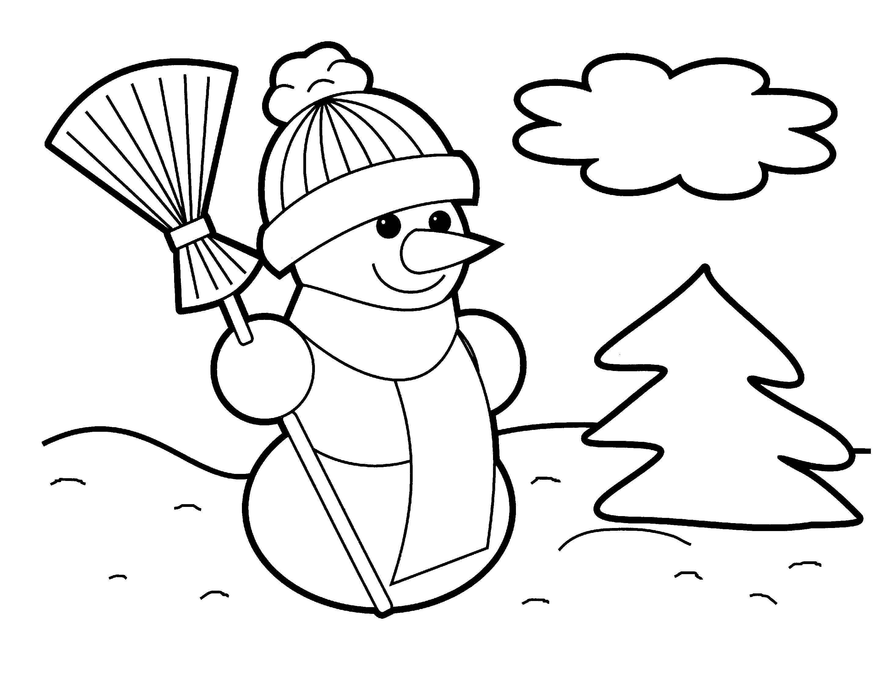 Christmas Coloring Pages Babies - Colorine.net | #15280