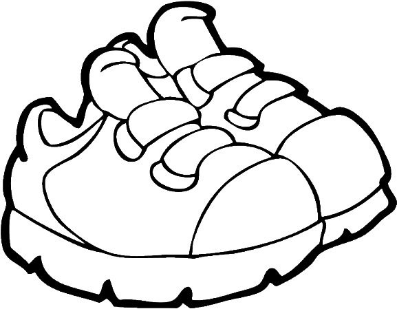 Nike Air Force 1 Coloring Pages - Coloring Nation