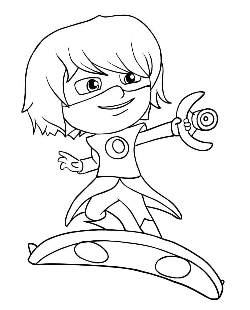 Luna Girl from PJ Masks Coloring Page - Free Printable Coloring Pages for  Kids