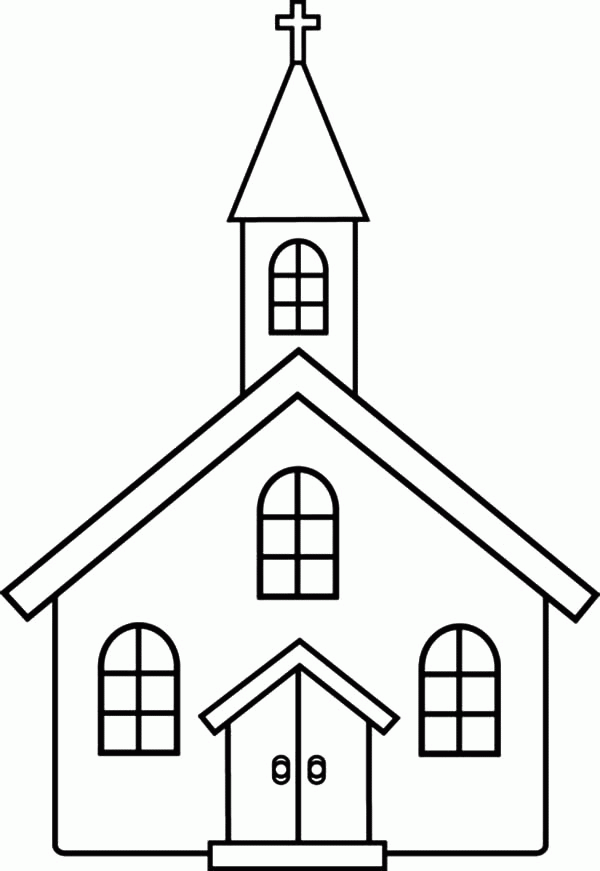 Church Coloring Pages for Kids | Best Place to Color