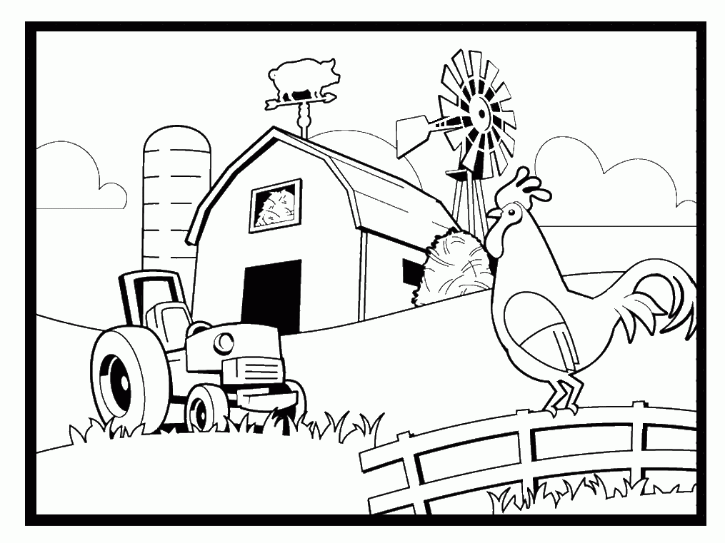 Level Free Farm Animal Coloring Pages, Get Printable Farm Coloring ...