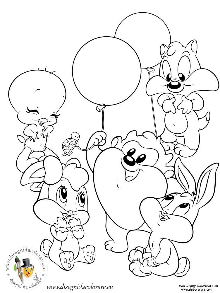 Baby Looney Toons Coloring Pages Page 1