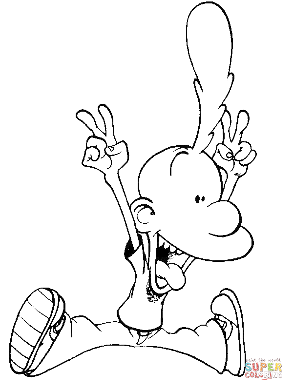 Titeuf Coloring Pages Â» Coloring Pages Kids