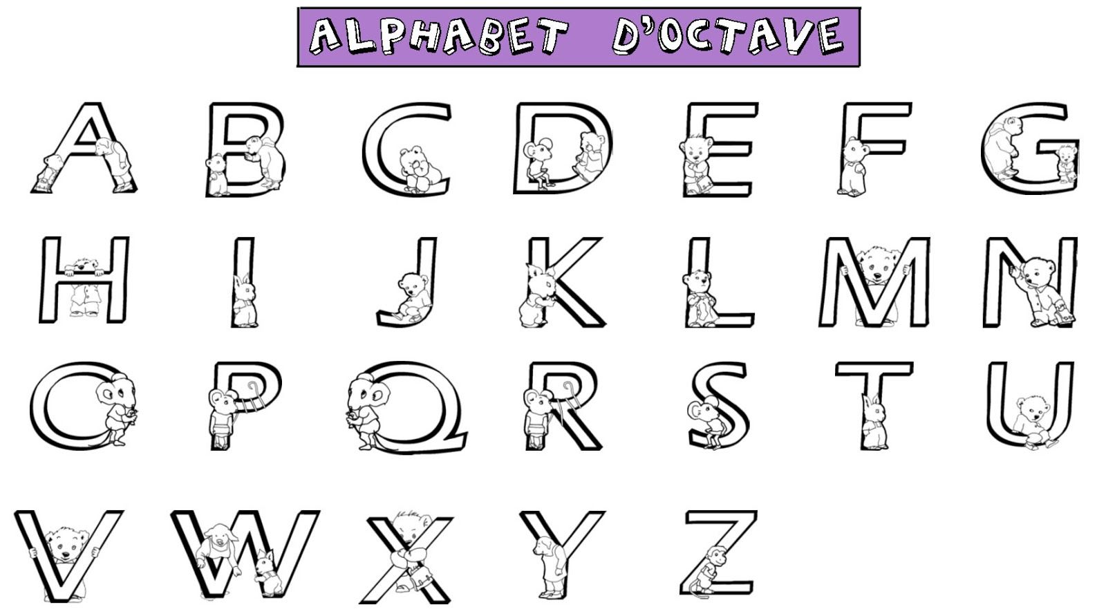 Alphabet coloring pages a-z | Free Coloring Pages For Kids