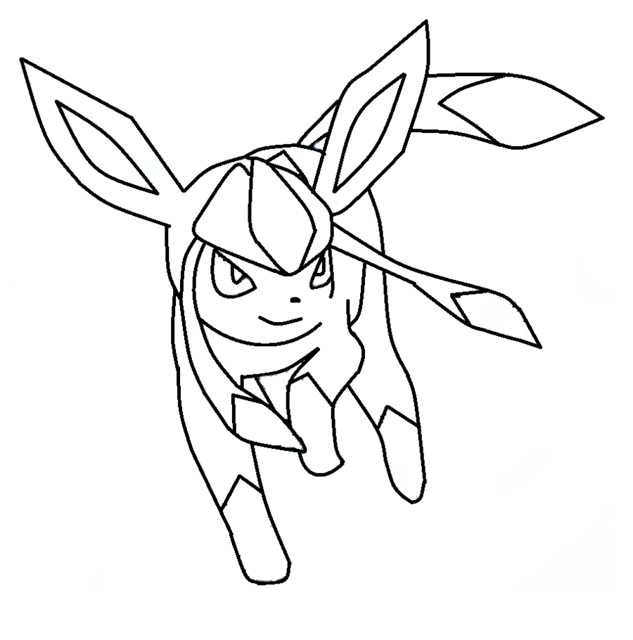 Pokemon Eevee Evolutions - Coloring Pages for Kids and for Adults
