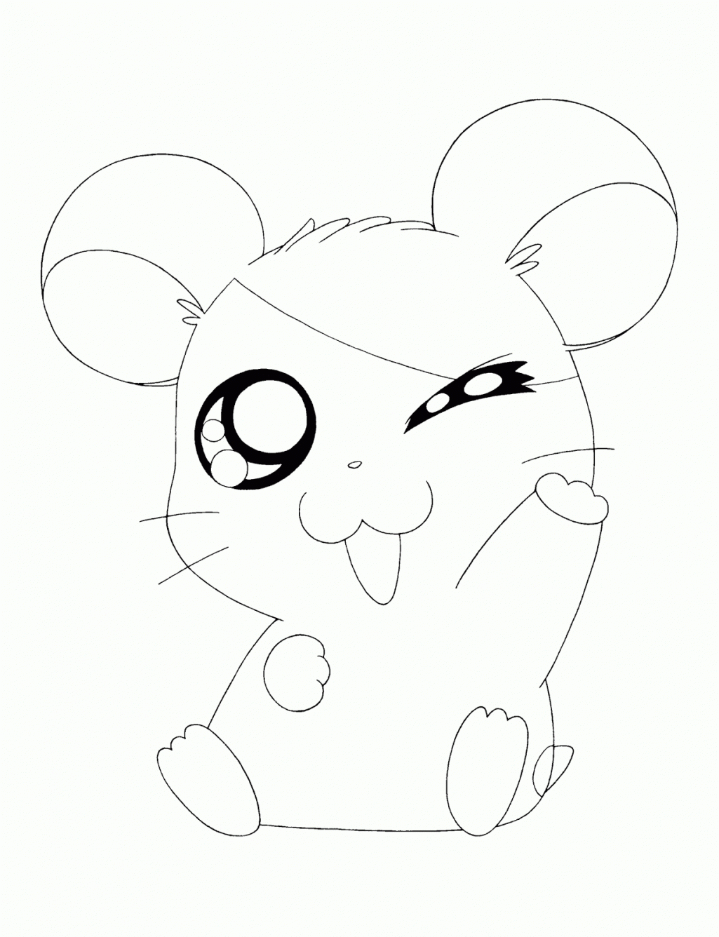 Funny Cartoon Cute Animals Coloring Pages For Kids Printable ...