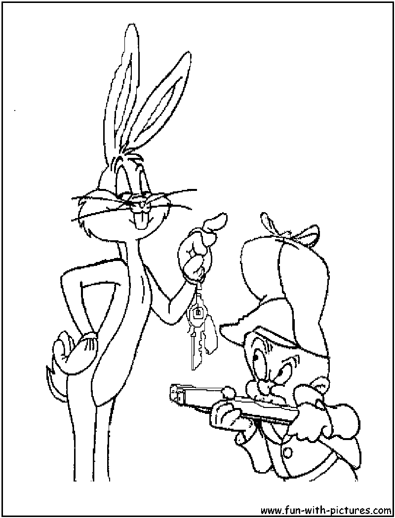 Bugs Bunny Coloring Pages - Free Printable Colouring Pages for kids to  print and color in