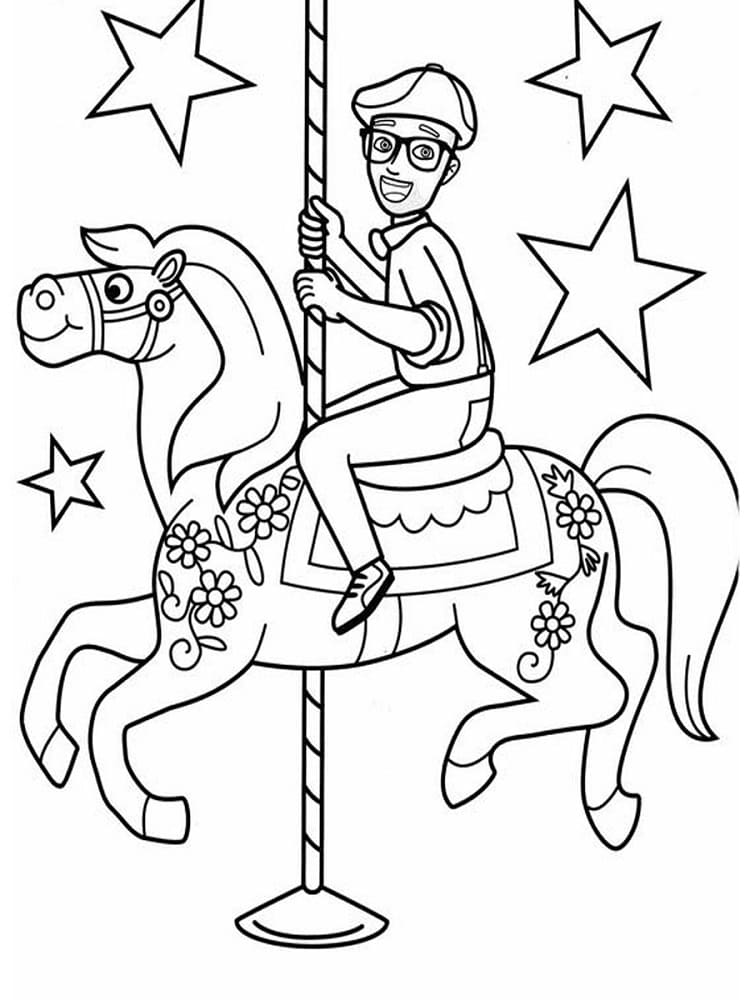 Blippi coloring pages - ColoringLib