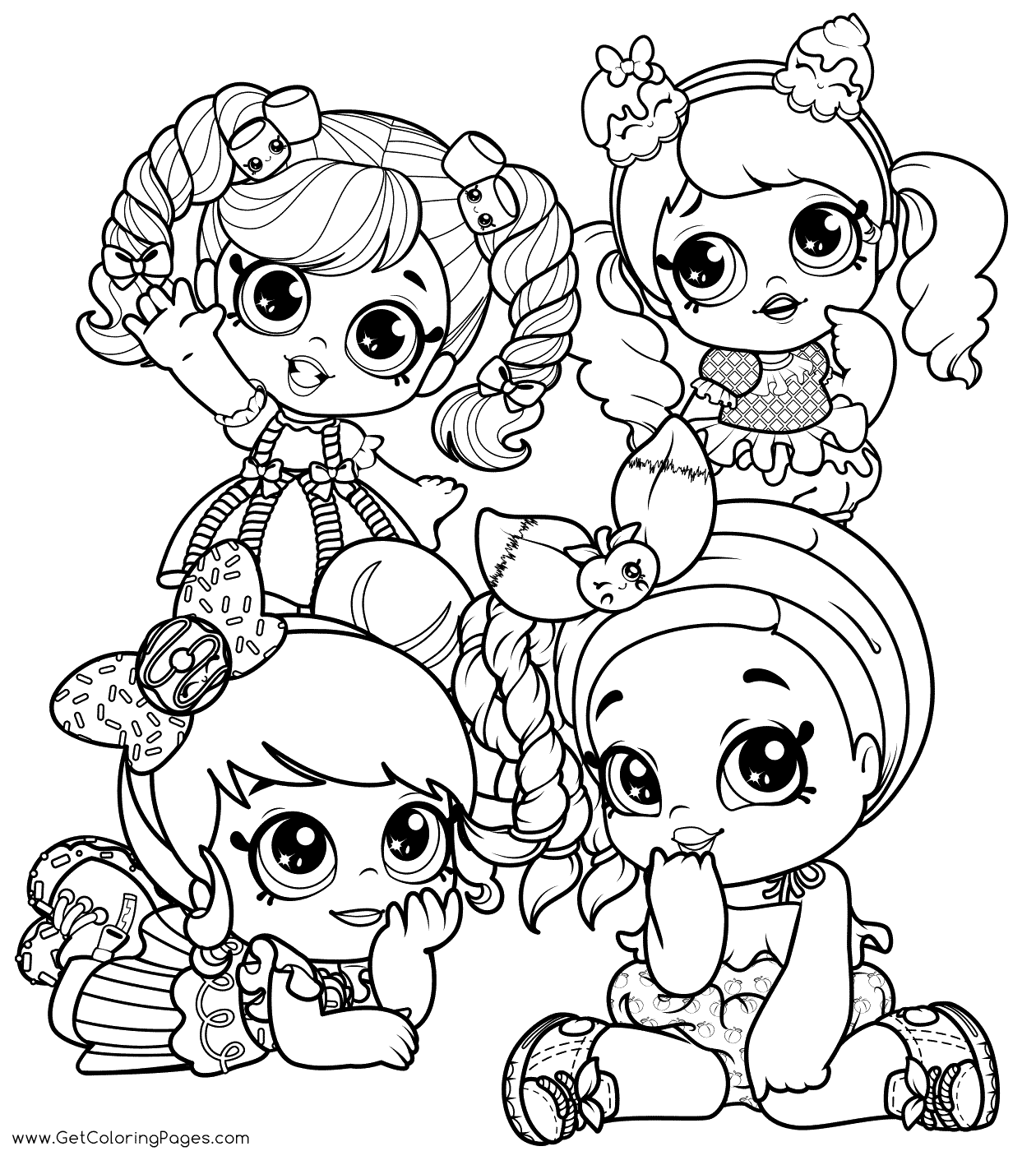 Kindi Kids Coloring Pages - GetColoringPages.com