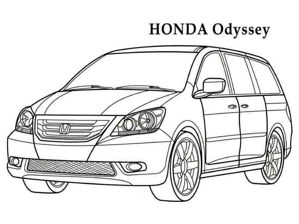 Honda coloring pages. Free Printable Honda coloring pages.