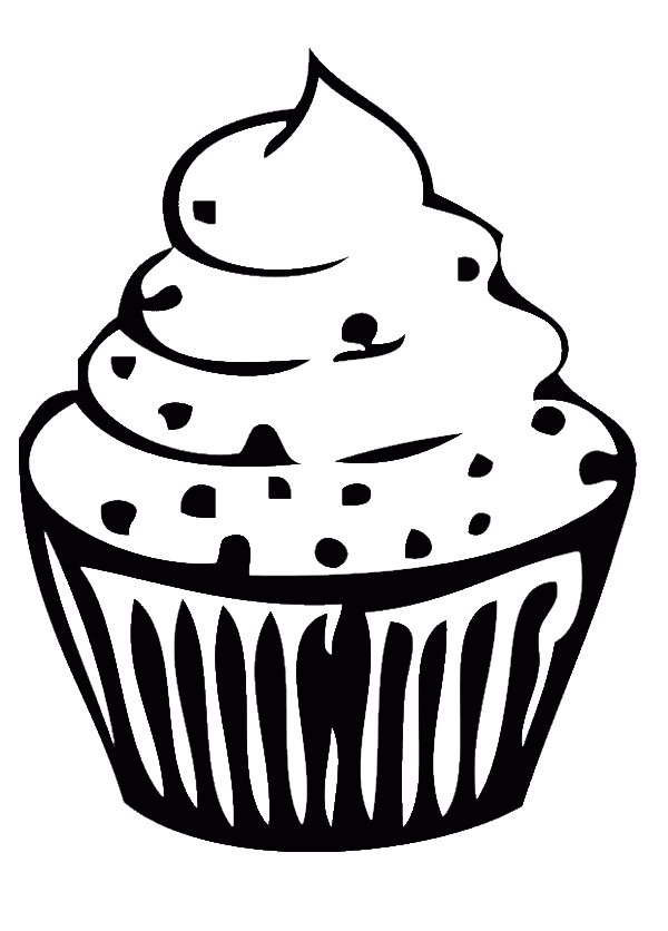 Cupcake Coloring Pages | Free Coloring Pages