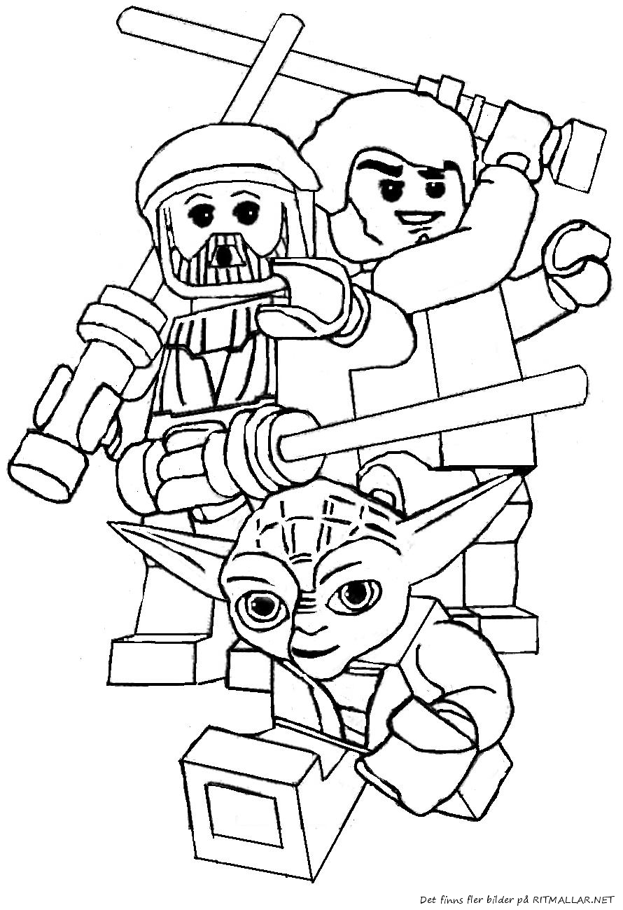 LEGO Star Wars Coloring Pages - GetColoringPages.com