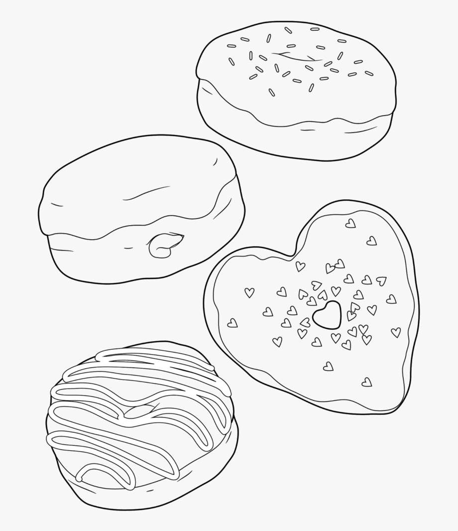 Coffee Donut Coloring Pages #751583 - Free Cliparts on ...