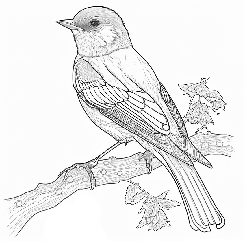 Bird Coloring Pages - 26 Gorgeous Birds to Color