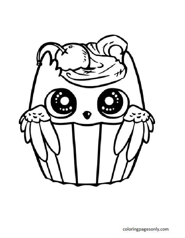 Cupcake Coloring Pages - Coloring Pages For Kids And Adults