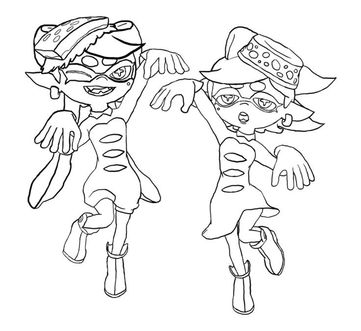 Splatoon Coloring Pages - Best Coloring Pages For Kids | Coloring pages for  kids, Coloring pages, Super mario coloring pages