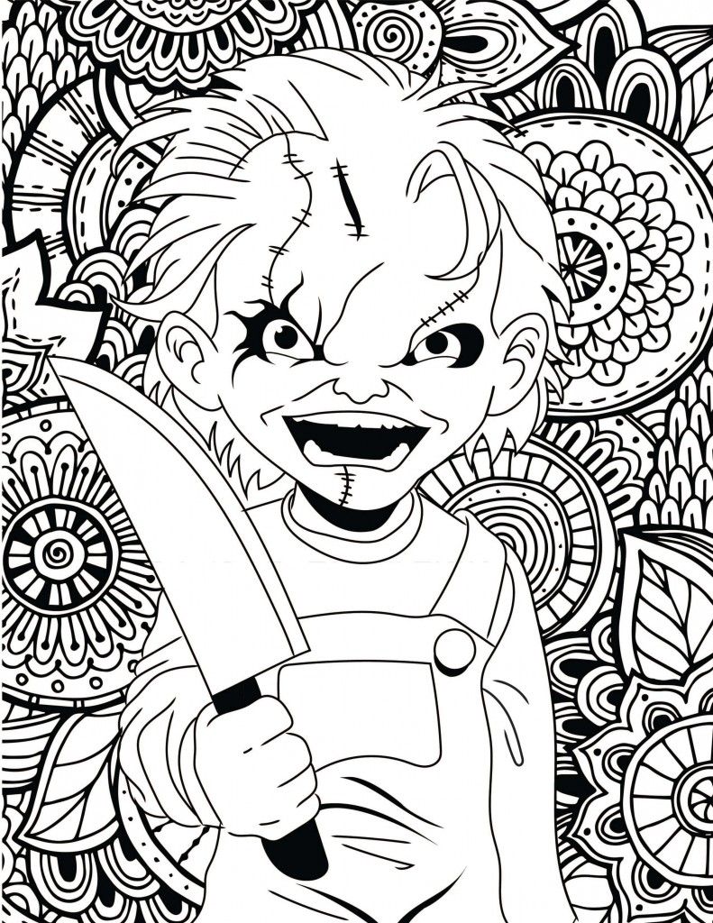 DF2B495 Cool Halloween Coloring Pages | Wiring Resources