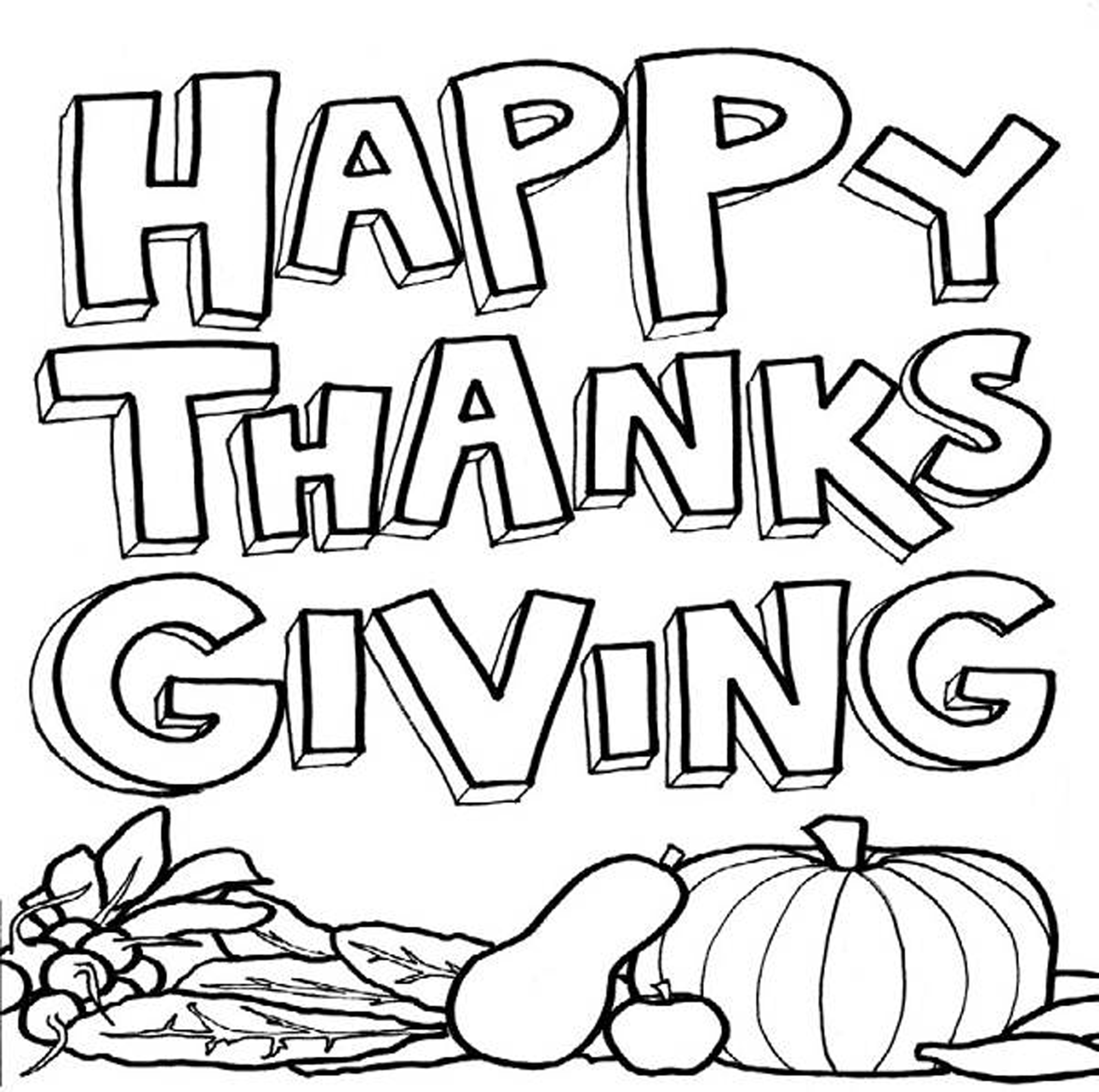 cute thanksgiving coloring pages | www.bloomscenter.com