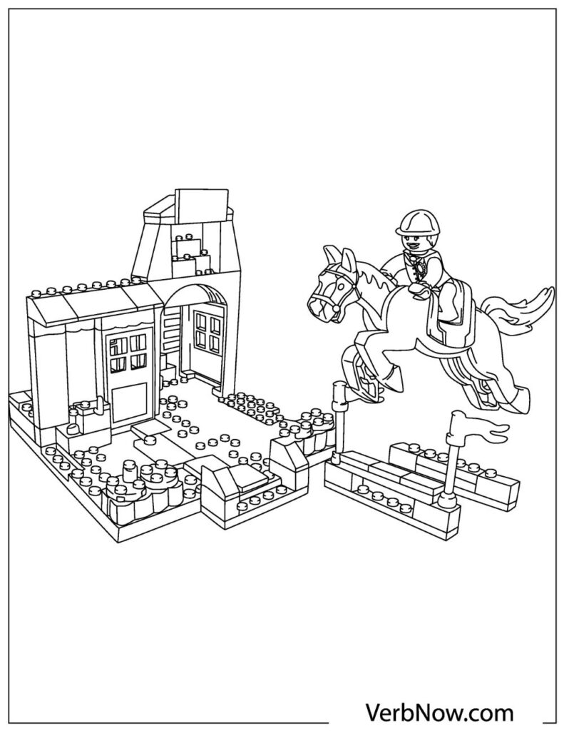 Free LEGO Coloring Pages for Download (Printable PDF) - VerbNow