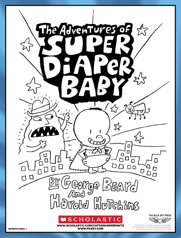Super Diaper Baby Colouring ...